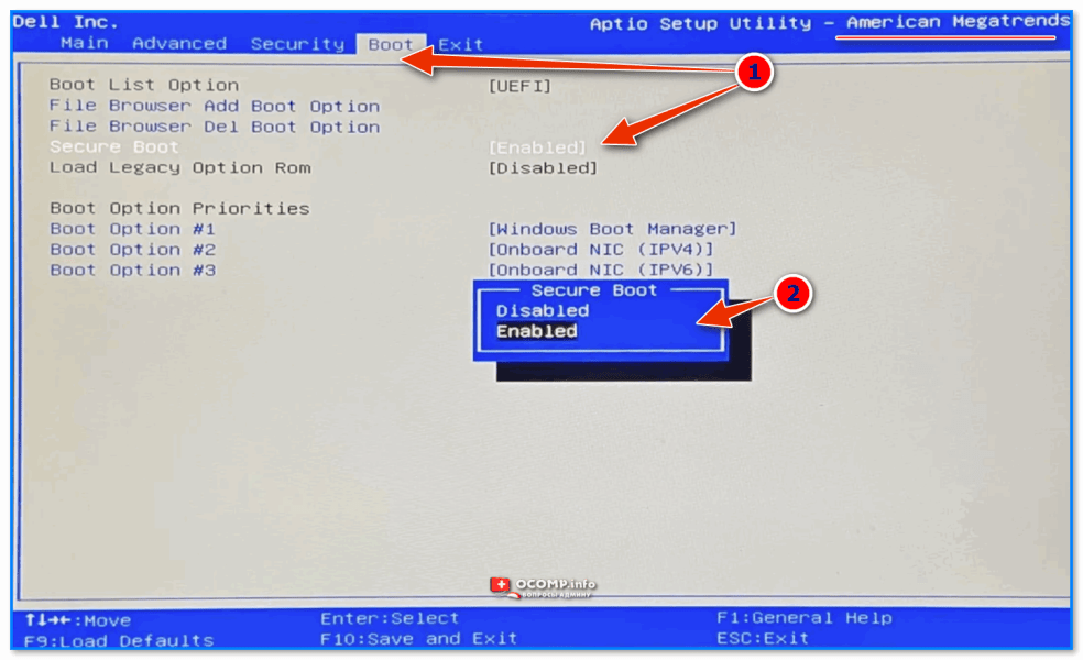 Ошибка &laquo;Secure Boot Violation&raquo; на красном фоне. Как исправить?