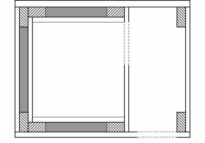 Тёплая будка с тамбуром для собаки Тёплая будка с тамбуром для собаки