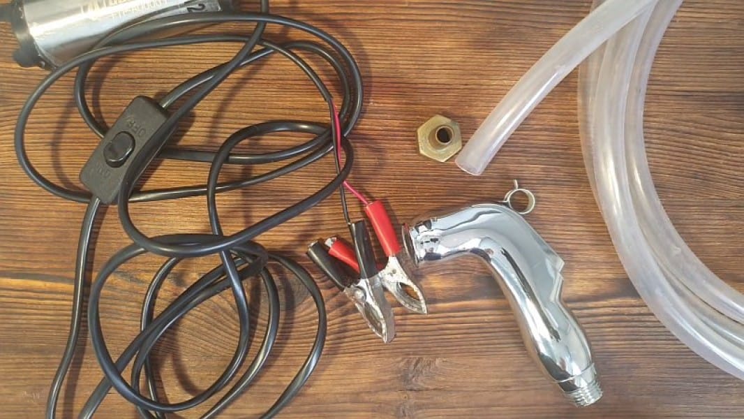 Портативный душ для кемпинга с аккумулятором своими руками Портативный душ для кемпинга с аккумулятором своими руками