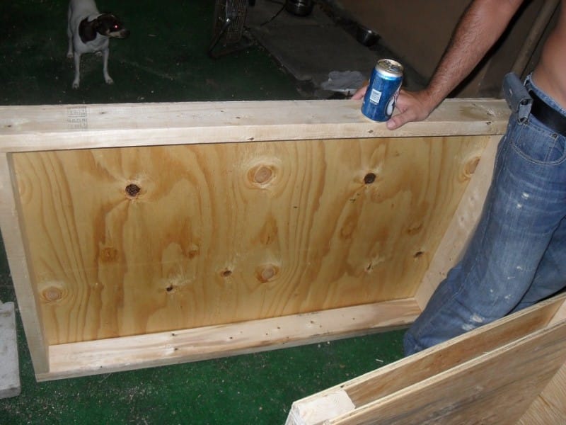 Тёплая будка с тамбуром для собаки Тёплая будка с тамбуром для собаки