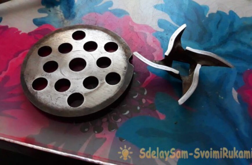 Как правильно заточить ножи мясорубки