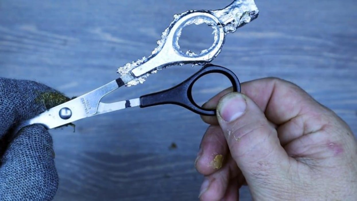 Как восстановить кольцо ножниц литьем в домашних условиях Как восстановить кольцо ножниц литьем в домашних условиях