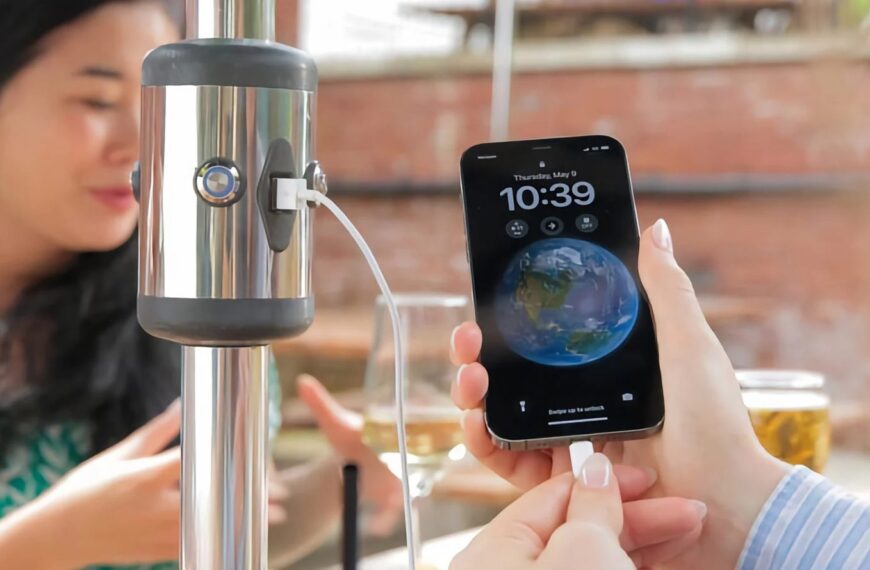 Анонсирован складной зонт с встроенными вентиляторами и USB-портами