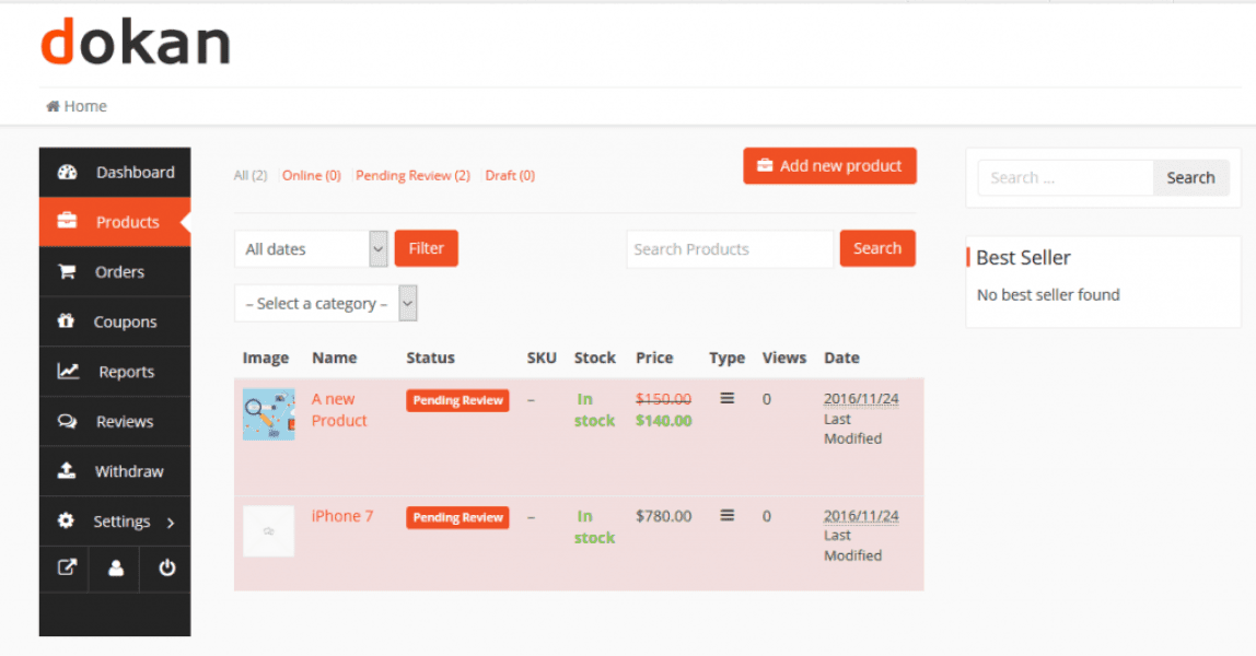 Что это за программа Dokan Library и для чего она нужна – функционал 1 cf00b84b75ad57a39928397cf78e3247.png