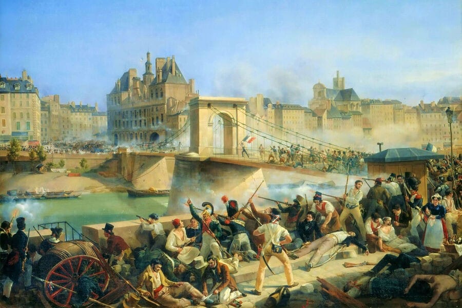 Французская революция «Трех славных дней» началась 194 года назад Французская революция «Трех славных дней» началась 194 года назад