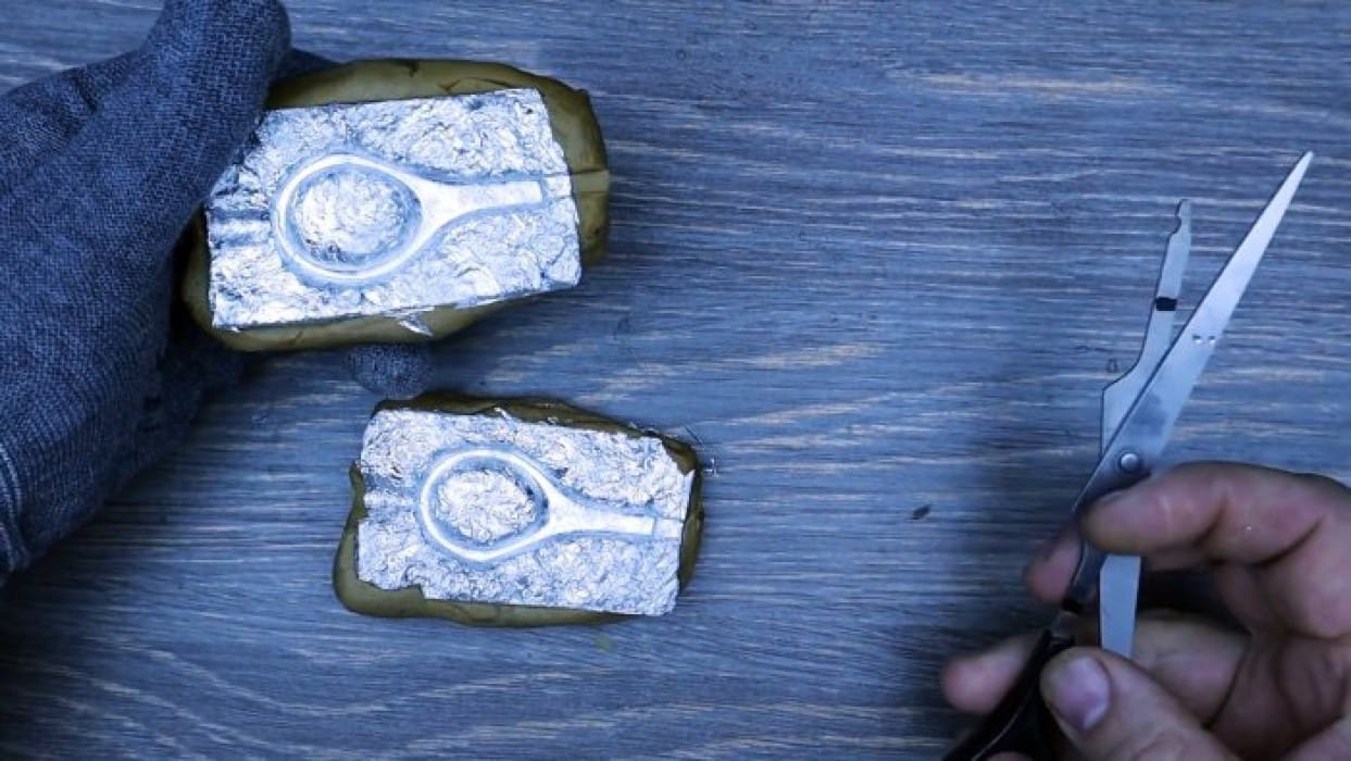 Как восстановить кольцо ножниц литьем в домашних условиях Как восстановить кольцо ножниц литьем в домашних условиях