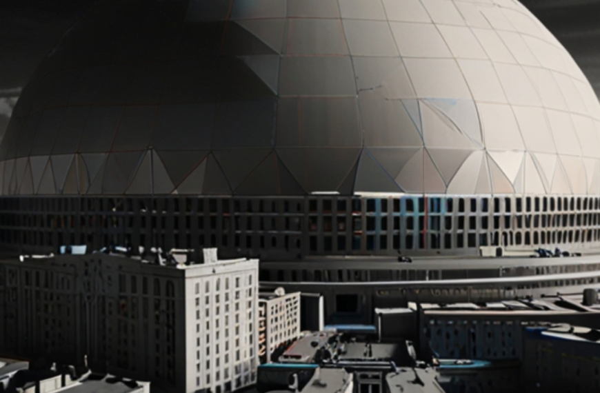 Легко монтируемый навес большой площади