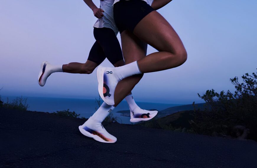 В Швейцарии создали спортивную обувь-аэрозоль