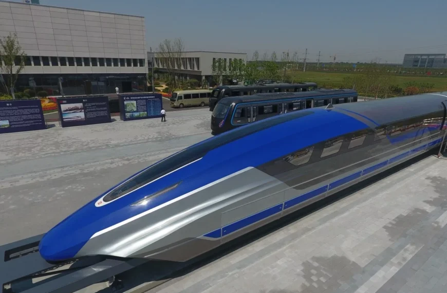 Китайский сверхскоростной поезд на магнитной&hellip;
