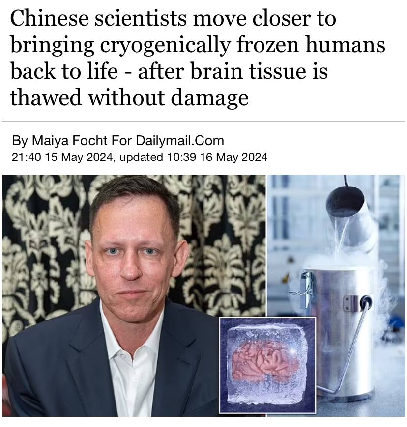 китайские исследователи совершили прорыв в крионике