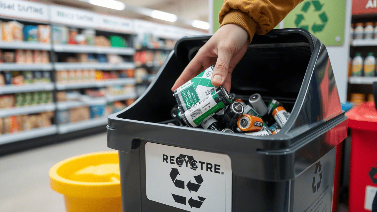 Утилизация батареек