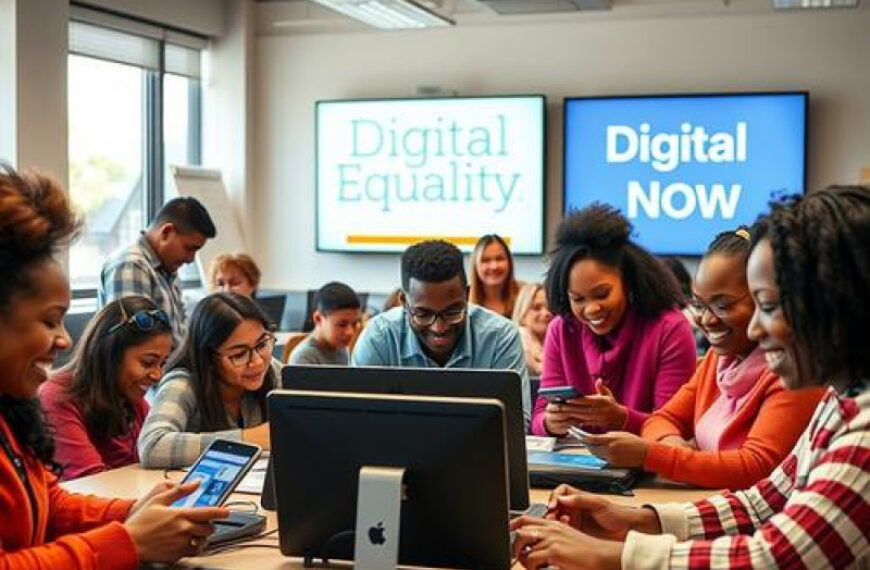 Мир должен стремиться к устранению цифрового неравенства