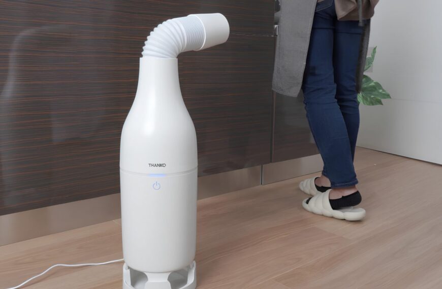 В Японии Thanko выпустила компактный кондиционер в виде бутылки с гофрой