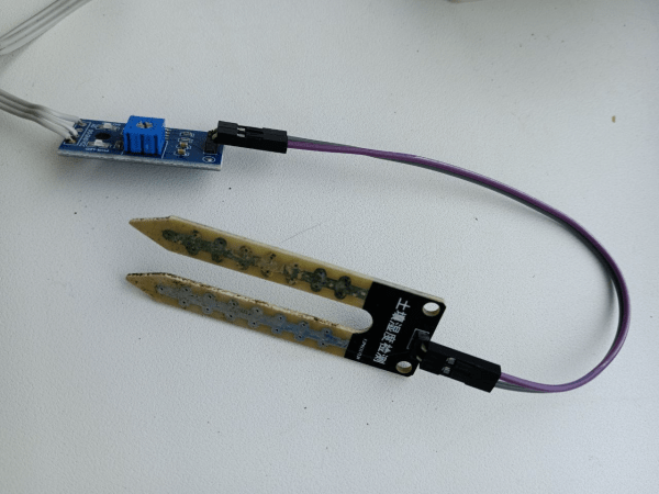 Шуп окислился и перестал проводить электричество