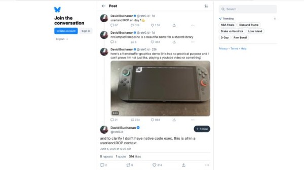 Хакеры обнаружили уязвимость в Nintendo Switch 2 (2 фото) Хакеры обнаружили уязвимость в Nintendo Switch 2 (2 фото)