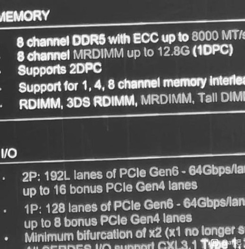 Больше подробностей о платформах AMD SP7 и SP8, а также будущих процессорах EPYC Venice Больше подробностей о платформах AMD SP7 и SP8, а также будущих процессорах EPYC Venice