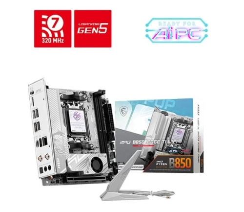 MSI выпустила миниатюрную материнскую плату MPG B850I EDGE TI WIFI MSI выпустила миниатюрную материнскую плату MPG B850I EDGE TI WIFI