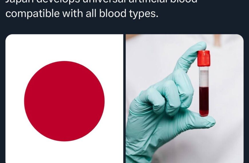 Искусственная кровь, подходящая ВСЕМ!