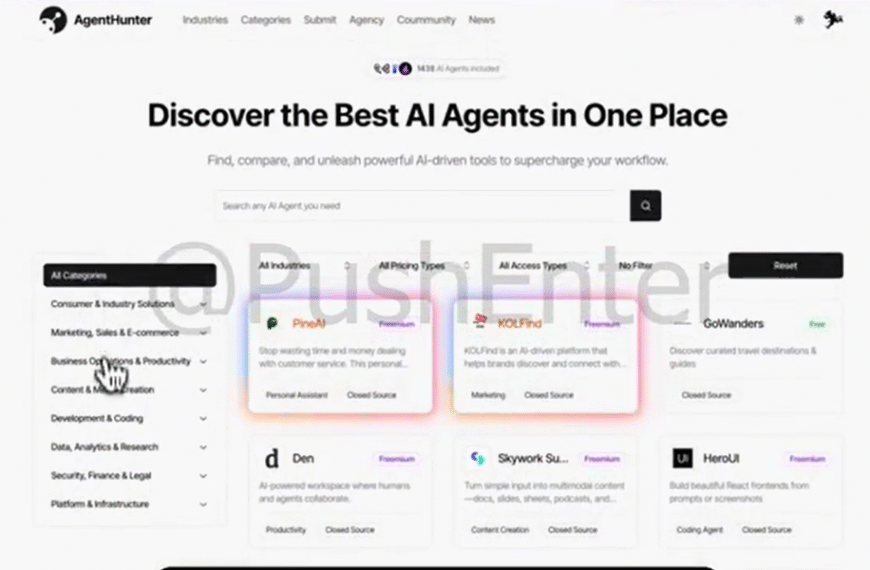 Огромная база ИИ-агентов