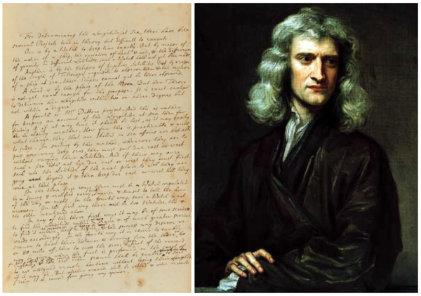 Исаак Ньютон писал целые трактаты о том, как можно определять долготу при помощи астрономии, а не хронометров