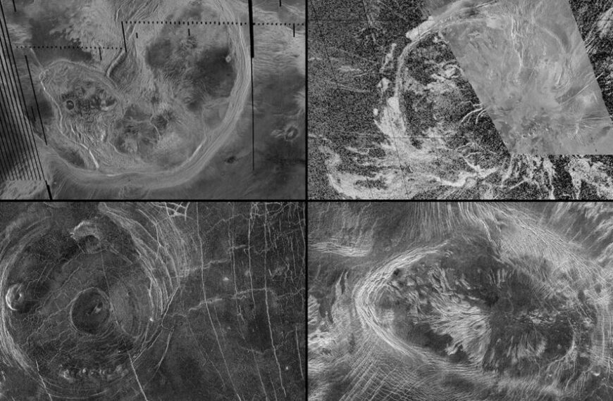 Поверхность Венеры меняется