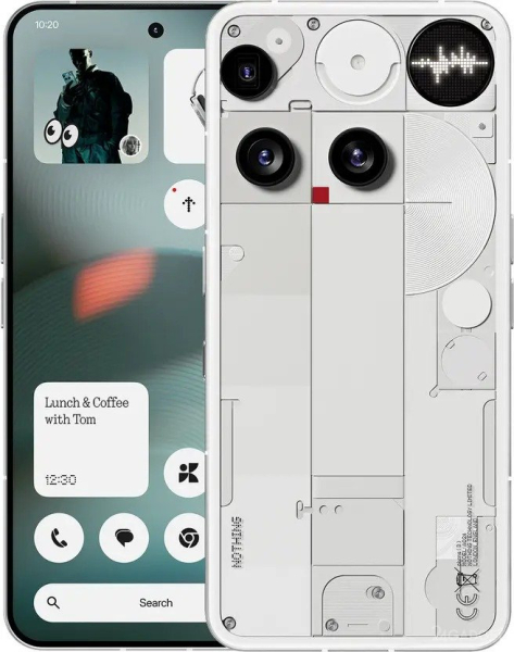 Nothing Phone (3) получил уникальный дизайн с экраном Glyph Matrix (3 фото) Nothing Phone (3) получил уникальный дизайн с экраном Glyph Matrix (3 фото)