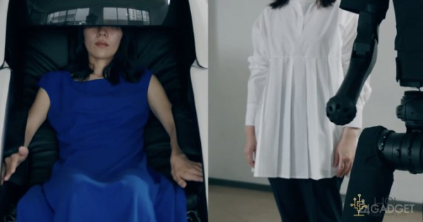 В Японии сделали капсулу для управления роботами силой мысли (2 фото + видео) В Японии сделали капсулу для управления роботами силой мысли (2 фото + видео)