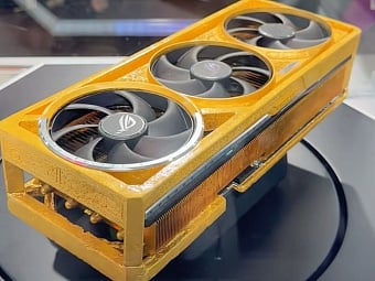 ASUS показала ROG Astral RTX 5090 из 5 килограмм чистого золота