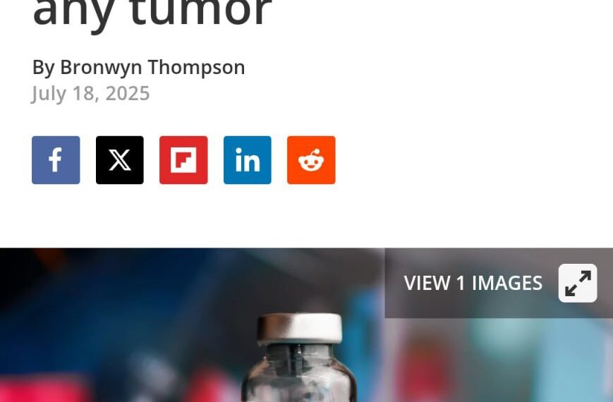 Вакцину против ЛЮБЫХ видов рака&hellip;