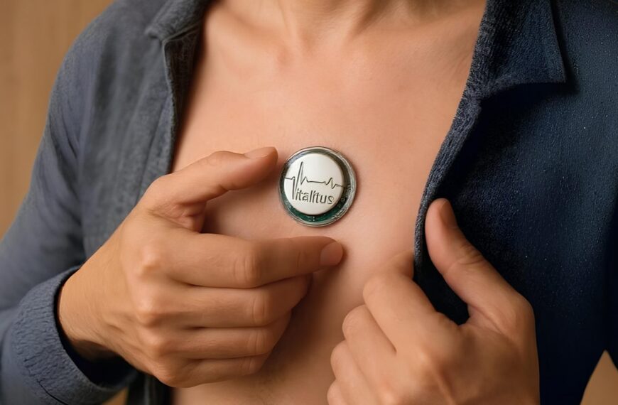 Нательный биотрекер Vitalmark Patch нового&hellip;