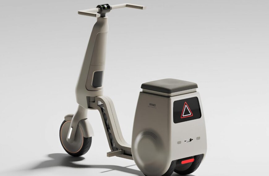 Робот-самокат WIMO для старшего поколения