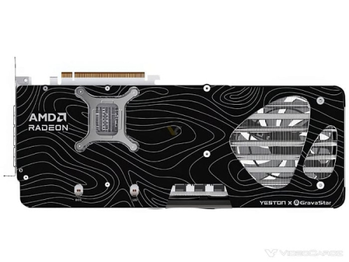 Yeston показала видеокарту Radeon RX 9070 XT Mercury Nova с новым дизайном
