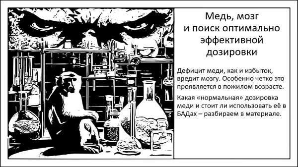 Медь и мозг. Поможет ли&hellip;