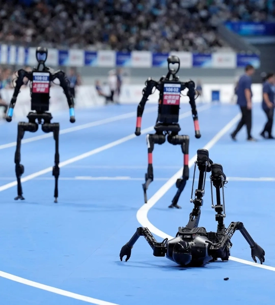 Бегущий робот падает на Всемирных играх гуманоидных роботов в Китае 3 ed17509ae6e8969a02fd1ccc2ea6d6b3.jpg