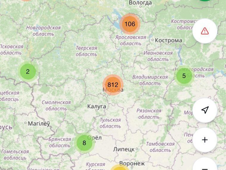 Карта со всеми бесплатными точками&hellip;