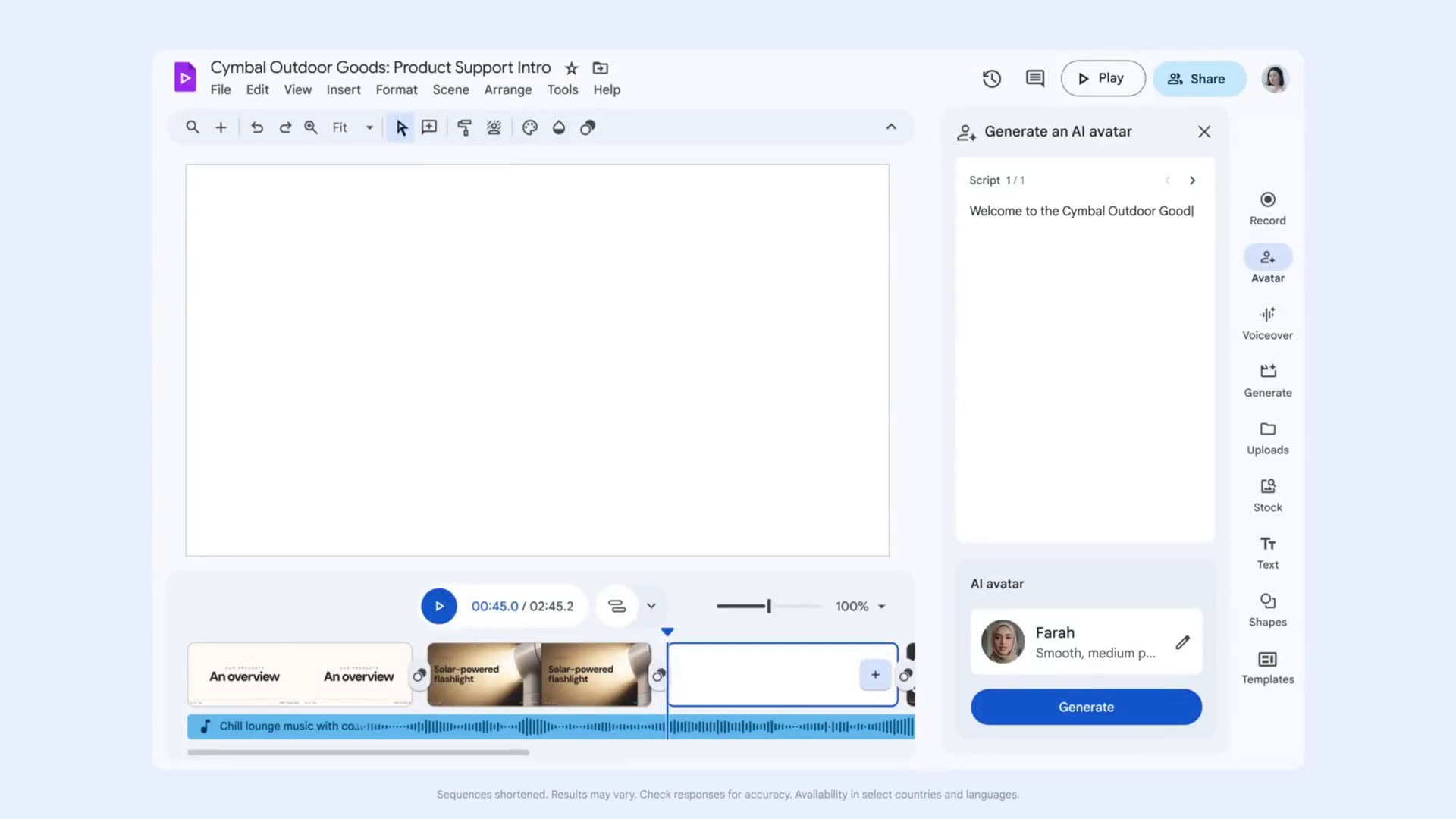 Google выпустил бесплатный видеоредактор Vids. Он умеет писать сценарии, генерировать... 1 file 455
