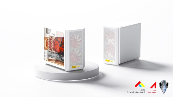 Игровые корпуса GAMEMAX F36 mATX и F46 ATX для системных плат с обратными разъёмами поступили в продажу