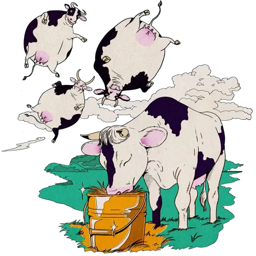 10 прорывных технологий 2025 года 14 Средства от отрыжки у скота