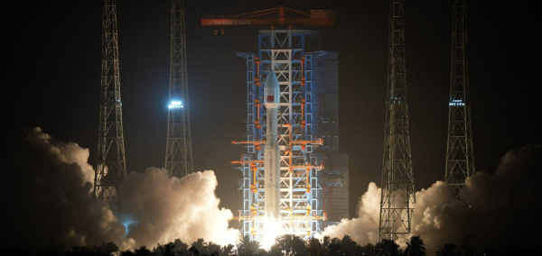 Запуск новой партии китайских спутников. Источник