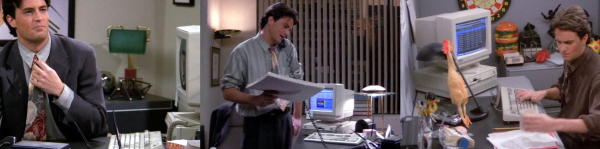 Чендлер Бинг пользуется компьютером IBM PS/2 модель 50/70 (сериал «Друзья», 1994 г.) Фильмов и сериалов, где засветился такой компьютер, очень много. В 1996 году Чендлер будет использовать ноутбук от Compaq. Что, согласителсь, многое говорит о положении IBM. Чендлер Бинг пользуется компьютером IBM PS/2 модель 50/70 (сериал «Друзья», 1994 г.) Фильмов и сериалов, где засветился такой компьютер, очень много. В 1996 году он будет использовать ноутбук от Compaq.