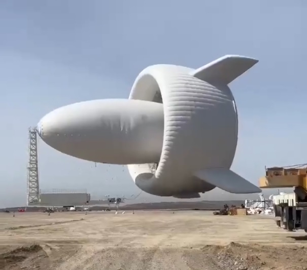 Китай представил уникальную летающую ветротурбину мощностью 1 МВт