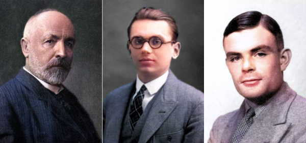 Георг Кантор, Курт Гёдель и Алан Тьюринг Георг Кантор, Курт Гёдель и Алан Тьюринг