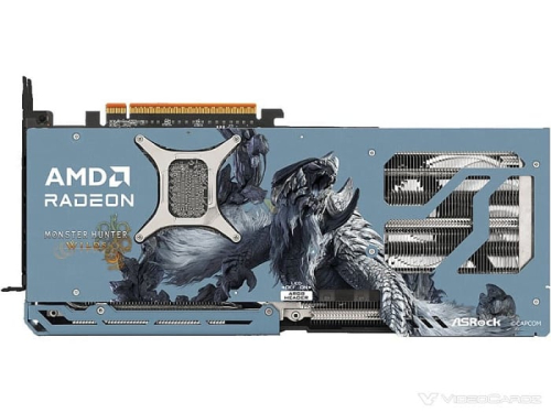 ASRock показала видеокарту Radeon RX 9070 XT Monster Hunter Wilds Edition