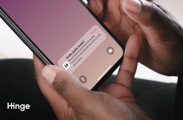 Hinge применяет более справедливый подход к блокировке аккаунтов 5 c3e5cc527bac57f290d9c0df9b1a64f7.jpg