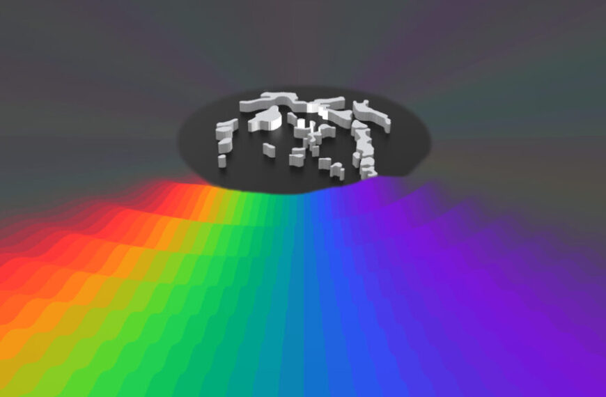 Это устройство создает звуковые радуги