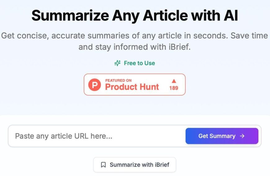 Делаем саммари любой статьи за&hellip;