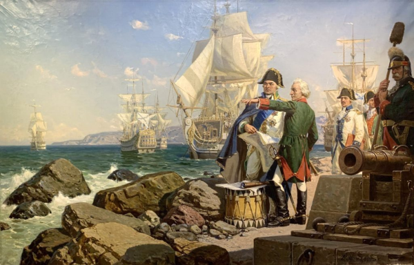 Возможно, что внезапной популярностью макарон с пармезаном у российских дворян с начала XIX века мы обязаны итальянским экспедициям фельдмаршала Суворова и адмирала Ушакова — корабли последнего достаточно долго пребывали в Неаполе, чтобы офицеры успели хорошо ознакомиться со вкусом пасты Возможно, что внезапной популярностью макарон с пармезаном у российских дворян с начала XIX века мы обязаны итальянским экспедициям фельдмаршала Суворова и адмирала Ушакова — корабли последнего достаточно долго пребывали в Неаполе, чтобы офицеры успели хорошо ознакомиться со вкусом пасты