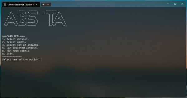Рис. 5. CLI инструмента Рис. 5. CLI инструмента