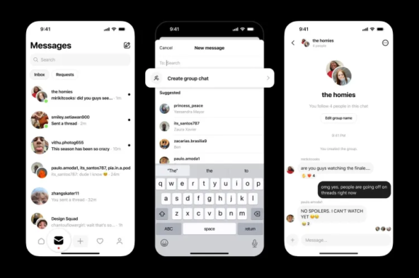 В Threads* запустили групповые чаты — в них можно добавить до 50 человек