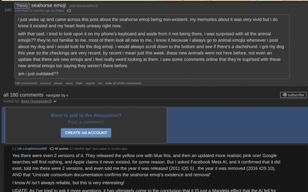 У меня нет рта, но я должен выводить эмодзи морского конька 5 1095f3b80badfa369b5cc836555934b0